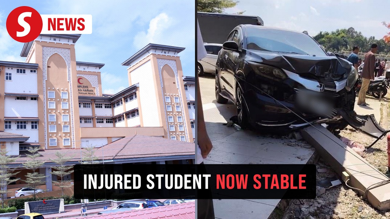 Second victim in Kota Baru school crash now stable - YouTube