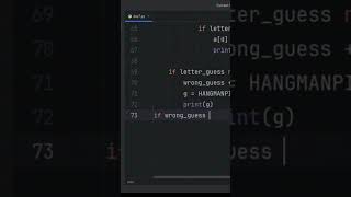 .Welcome to a Python Hangman Game Tutorial!" #python #pythonprogramming #hangman