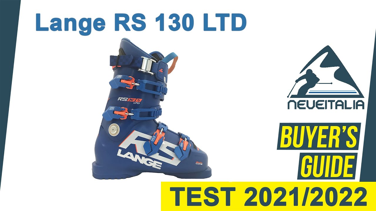 Lange RS 130 LTD - Neveitalia Ski boot test 2021/22 - YouTube
