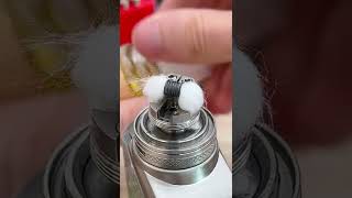 Homemade heating coil, make cotton: Vaping ASMR screenshot 1