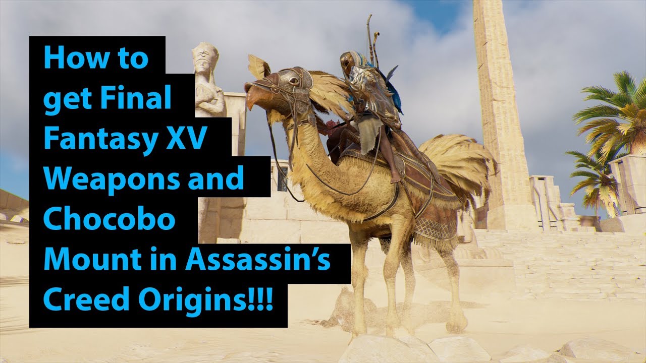 Assassin's Creed Origins: A Gift From the Gods Walkthrough – How to Get  Final Fantasy XV Weapons!!! – GIRLPLAYSGAME