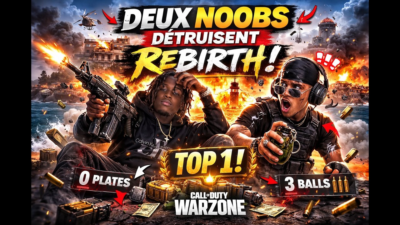 DEUX NOOBS détruisent Rebirth Island