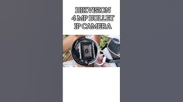 HIKVISION 4 MP Bullet Camera 📸 #camera #cctv #video #shorts #short #hikvision #security #home