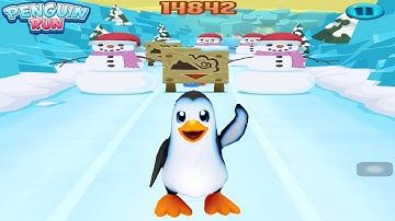 Penguin Run Game : RUN GAME of Penguins🐧 at SNOW | Android/iOS Gameplay HD