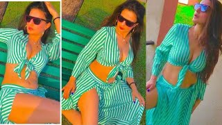 Ameesha Patel Hot Look In Bikini | Swiming Pool Video Viral | Gorgeous Look Photoshoot 2022 |