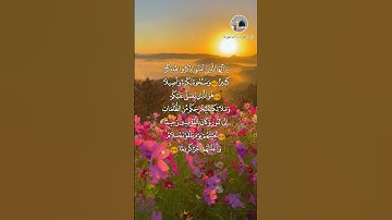 تلاوة عطرة من سورة الأحزاب للقارىء الشيخ ماهر المعيقلي حفظه الله.