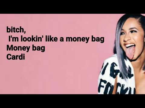 Cardi B   Money Bag Lyrics