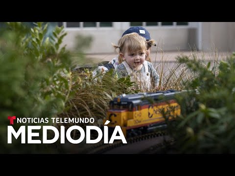 Video: Muestras de maquetas de trenes de Navidad cerca de Washington, D.C