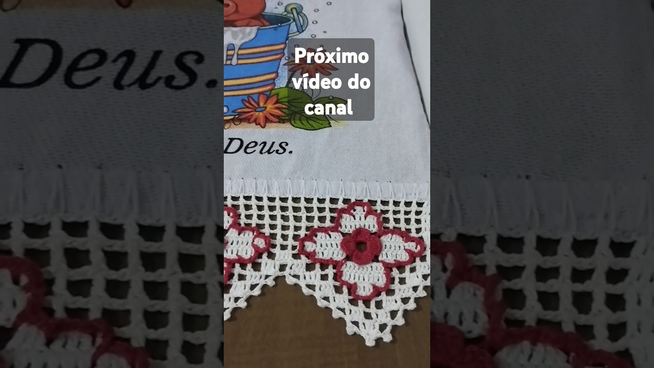próximo vídeo do canal 👇#crochet #helenagonçalves #barradodecroche #artesanato #semprecirculo