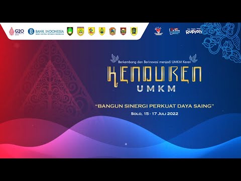 Launching Pusat Perbelanjaan Solo Raya Siap QRIS - KENDUREN UMKM 2022
