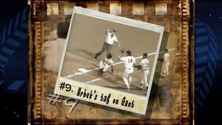 Kent Hrbek and Ron Gant tangled at 1st base in the World Series 30