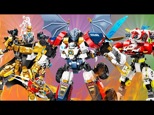 Ninjago vs. DreamZzz vs. Monkie Kid: 2025 LEGO MECHS Showdown
