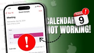 How to Fix Calendar Alerts Not Working on iPhone | iOS 18 Calendar Notifications Not Working