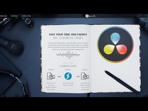 Da Vinci Resolve Tutorial using Multi-Cam Sync and Syncaila