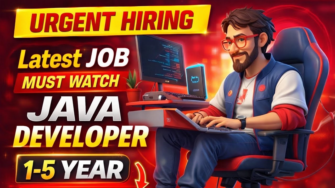 #latest #java Developer Jobs for Fresher | 1-5 Year Experience | Urgent ...