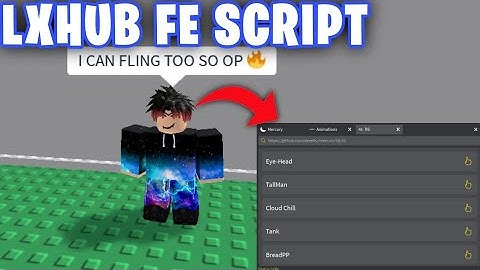 Arceus x LXHUB FE SCRIPT 15+ Fe scripts