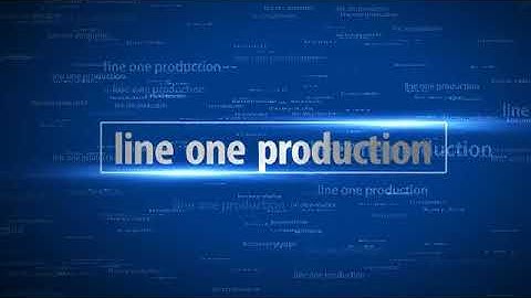 YouTube intro desing