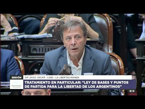 Diputado Zago, Oscar - Continuación de Sesión - 06-02-2024 - MO