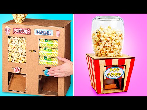 Video: DIY Popcorn Snehuliak