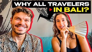 'Why are all travelers in Bali?'