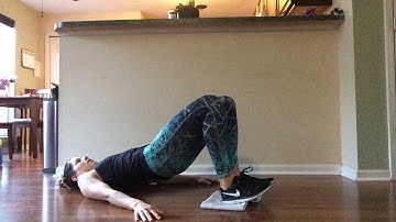 Single-leg Hamstring Curls (towel)