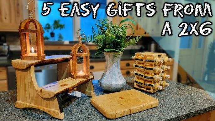 5 Handmade Woodworking Gift Ideas to Make & Give This Season 