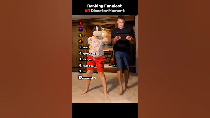 Ranking Funniest VR Disaster Moment