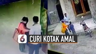 Viral Satu Keluarga Curi Kotak Amal di Masjid - Liputan6.com