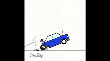 Car crash test animation #flipaclip