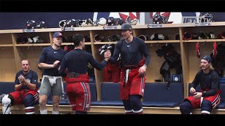 HELMET PRESENTATION: Blake Wheeler