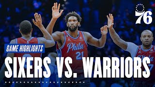 Sixers Get the Dub Against the Warriors (12.16.22) | Presented by Crypto.com