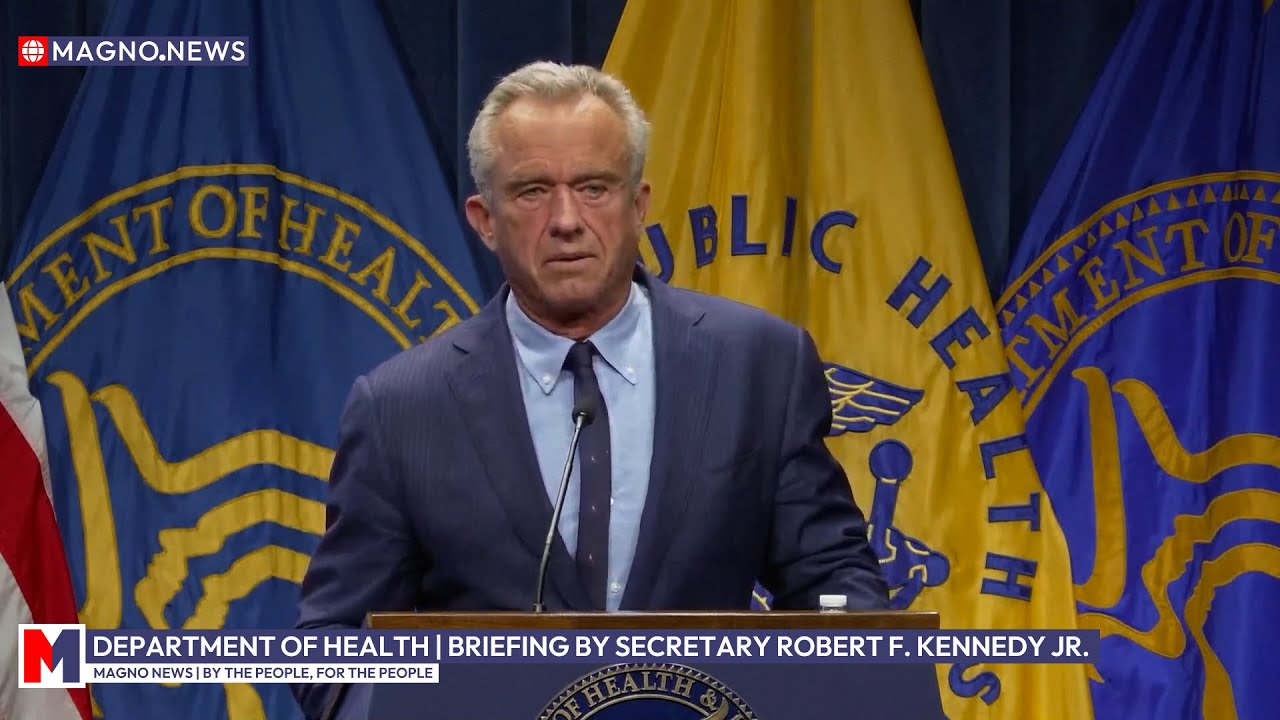 HHS | Robert F. Kennedy Jr. Delivers on MAHA Agenda to Fight 'Autism Epidemic' [LIVE]