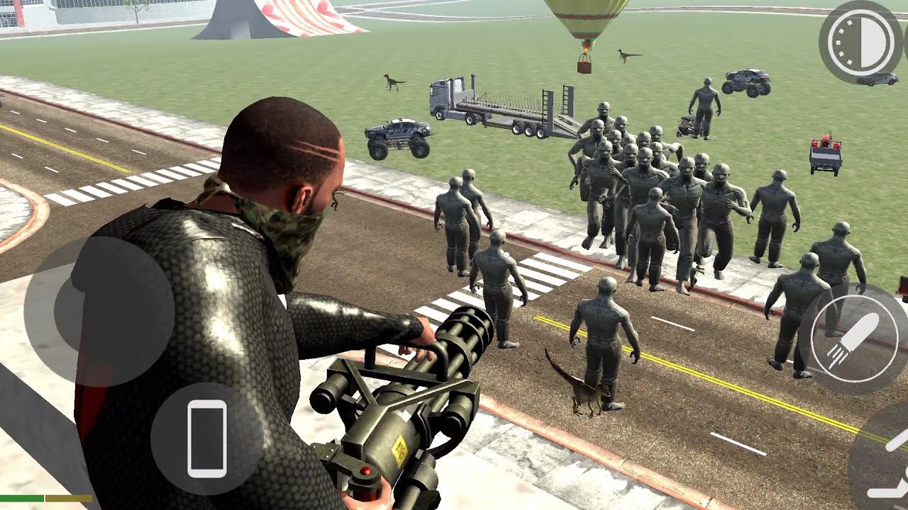 Franklin Vs Zombie Monsters || Indian bike driving 3d game 