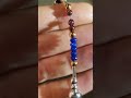 REAL😍 💎 Rutile Quartz Pendant w Garnet, Blue Sunstone, Amethyst, Hematite,Blue Jade Beads!