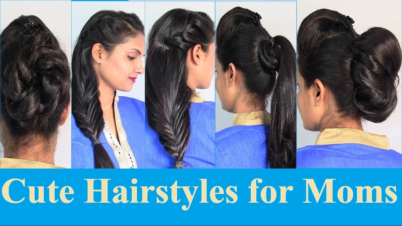 1 minute hairstyle part 🤷🏼‍♀️ #momsoftiktok #momhair #easyhairstyles... |  short hair style ideas | TikTok