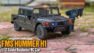 Review Santai FMS Hummer H1 1/12 Scale Realistic RC Car