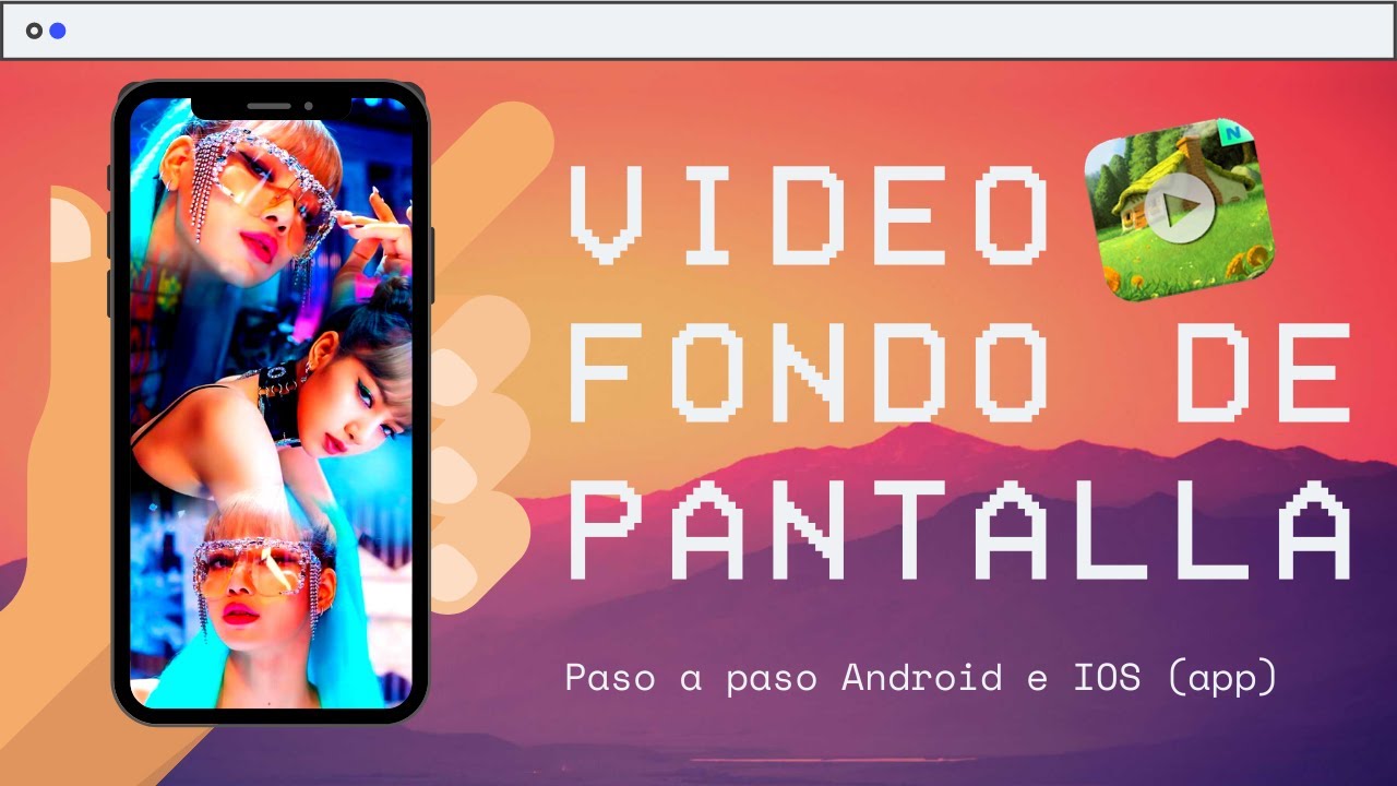 COMO PONER VIDEOS DE FONDO DE PANTALLA Y FONDO DE PANTALLA DE BLOQUEO  CELULAR ANDROID - YouTube