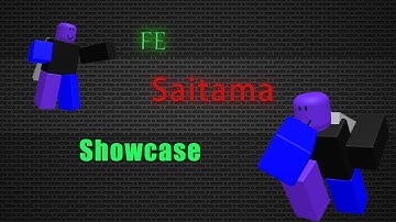 ROBLOX / FE Saitama / FE Script Showcase