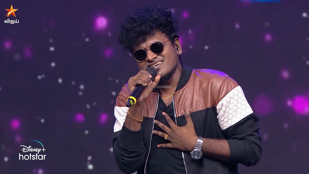  AjayKrishna imitates Udit Narayanan Voice  Kadhal Valarthen Song  Yuvan  Super Singer Season 9