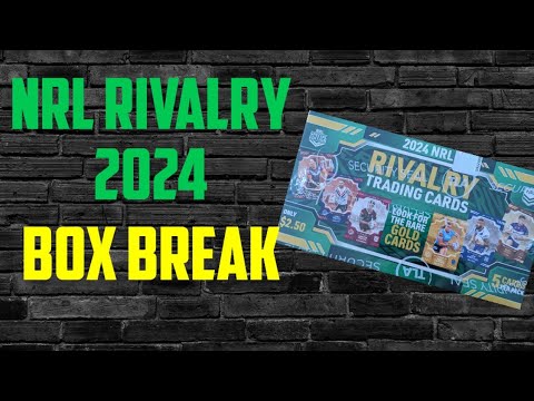 NRL Rivalry 2024 Box Break - YouTube