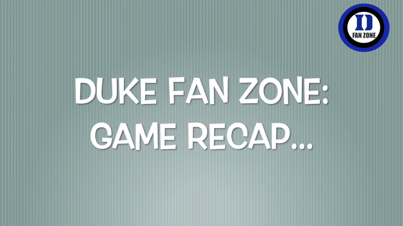 Duke vs Boston College: Game recap.