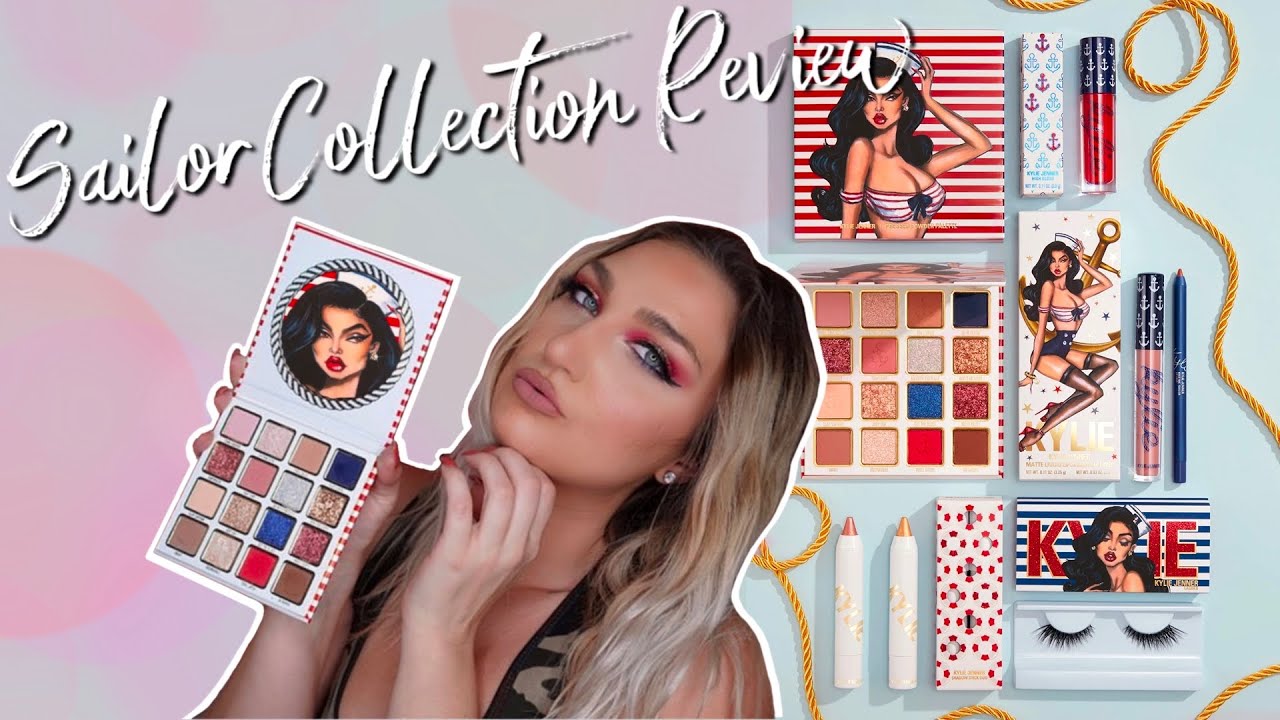 KYLIE’S SAILOR COLLECTION 1ST IMPRESSION & REVIEW | HALO EYE LOOK
