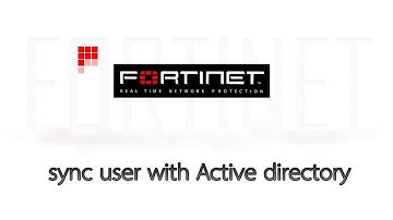 Fortigate Firewall 5.6 sync user with Active directory