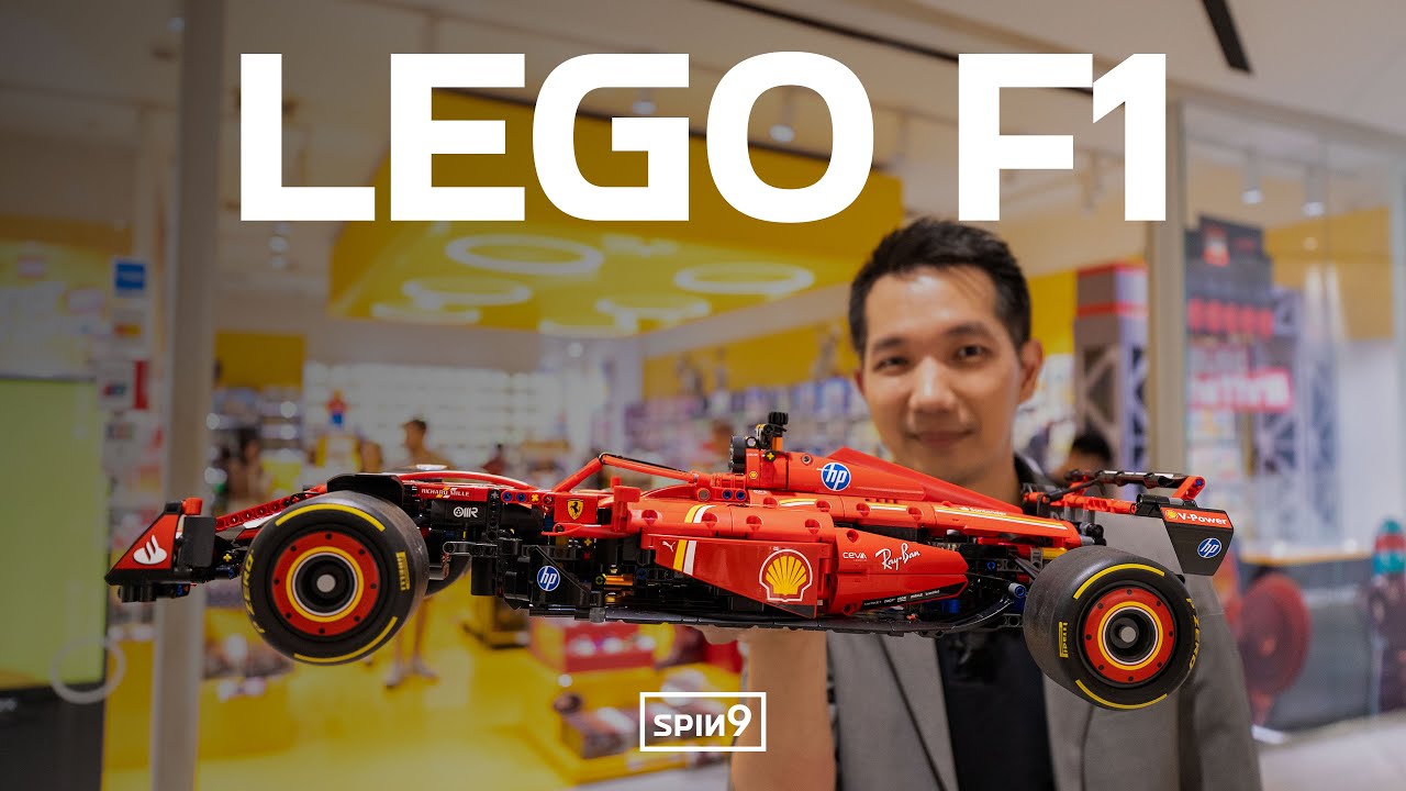 [SPIN9] LEGO® F1® — คอลเลคชันสุดพิเศษ สร้างรถ F1® โชว์ที่บ้านได้ครบทุกทีม!