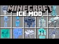 Minecraft ice mobs mod  survive the frozen lands with dangerous mobs minecraft