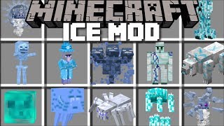 Minecraft ICE MOBS MOD / SURVIVE THE FROZEN LANDS WITH DANGEROUS MOBS!! Minecraft