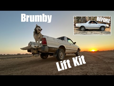 Making a Brumby Tall - Subarino Lift Kit | Subaru Brumby (Brat)