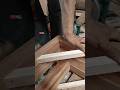 Pasang pengunci kusen kayu merbau #tukangkayu #woodworking #youtubeshorts #reels