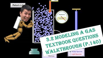 IB Physics: B3 Modeling A Gas Textbook Questions Walkthrough