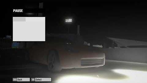 Need For Speed Prostreet Night Mod Tokyo Headlight Project Test